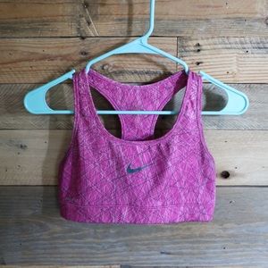 Pink Nike Sports Bra